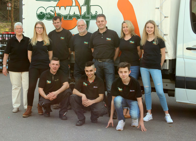 Das Team von Getränke Oswald